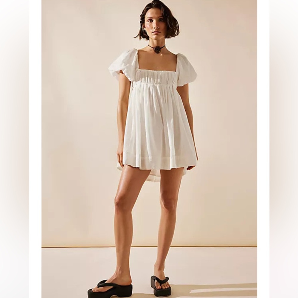 Free People Marina Mini Dress Ivory